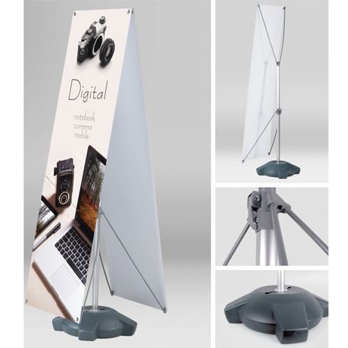 Decomy Seven Banner Stands for outdoor